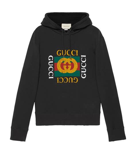 vintage gucci logo hoodie|Gucci oversized hoodie.